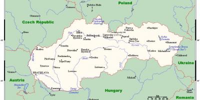 Slovakya şehirler göster 